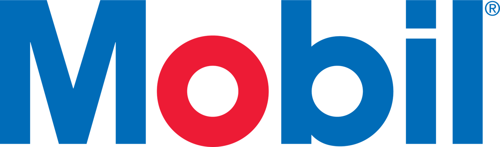 Logo de Mobil - Lubricantes industriales y aeronáuticos